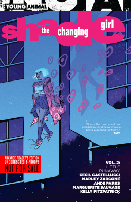 book cover for Shade, the Changing Girl Vol. 2: Little Runaway
