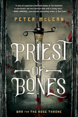 book cover for Priest of Bones