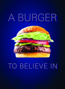 book cover for A Burger to Believe In