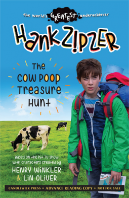 book cover for Hank Zipzer: The Cow Poop Treasure Hunt