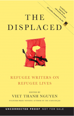 book cover for The Displaced