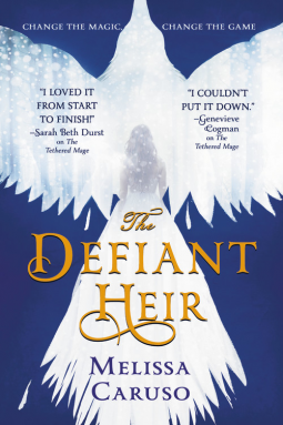 book cover for The Defiant Heir