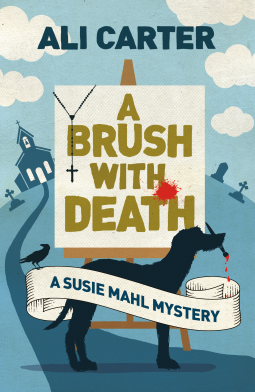 book cover for A Brush with Death