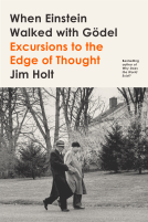 book cover for When Einstein Walked with Gödel