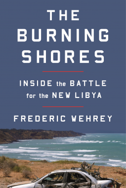 book cover for The Burning Shores