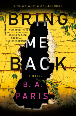 book cover for Bring Me Back