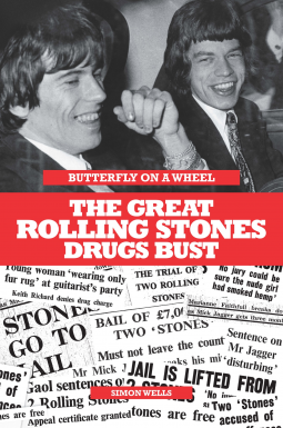 book cover for Butterfly on a Wheel: The Rolling Stones Great Drugs Bust
