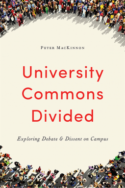 book cover for University Commons Divided
