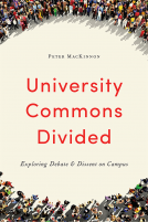 book cover for University Commons Divided