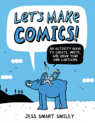book cover for Let's Make Comics!