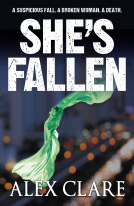 book cover for She's Fallen