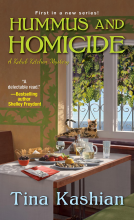 book cover for Hummus and Homicide