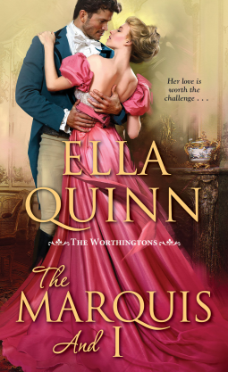 book cover for The Marquis and I