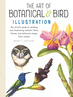 book cover for Art of Botanical & Bird Illustration
