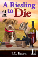 book cover for A Riesling to Die