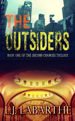 book cover for The Outsiders