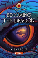 book cover for Becoming the Dragon