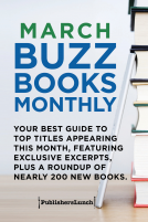 book cover for March 2018 Buzz Books Monthly