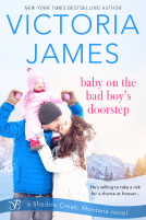 book cover for Baby on the Bad Boy’s Doorstep