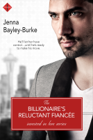 book cover for The Billionaire’s Reluctant Fiancée