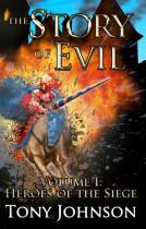 book cover for The Story of Evil