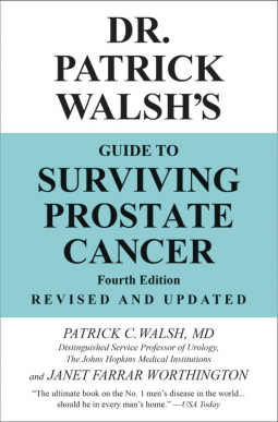 book cover for Dr. Patrick Walsh's Guide to Surviving Prostate Cancer