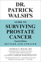 book cover for Dr. Patrick Walsh's Guide to Surviving Prostate Cancer