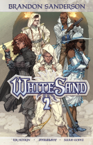 book cover for Brandon Sanderson's White Sand Volume 2