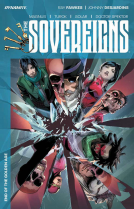 book cover for The Sovereigns: End of the Golden Age