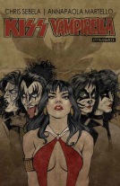 book cover for Kiss/Vampirella TP