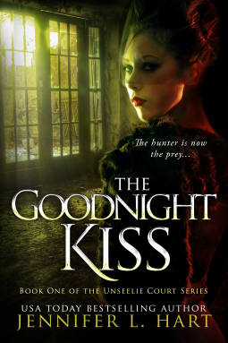 book cover for The Goodnight Kiss