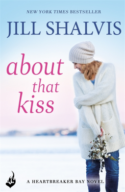 book cover for About That Kiss: Heartbreaker Bay Book 5