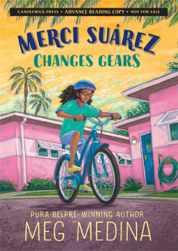 book cover for Merci Suárez Changes Gears