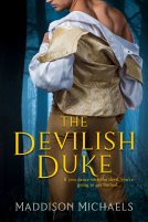 book cover for The Devilish Duke