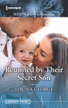 book cover for Reunited by Their Secret Son