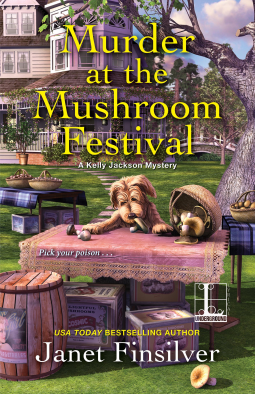 book cover for Murder at the Mushroom Festival