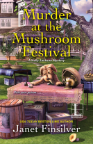 book cover for Murder at the Mushroom Festival