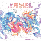 book cover for Pop Manga Mermaids and Other Sea Creatures