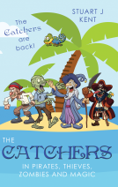 book cover for The Catchers in Pirates, Thieves, Zombies and Magic