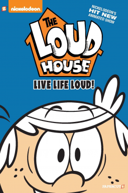 book cover for The Loud House #3