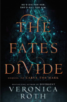 book cover for The Fates Divide