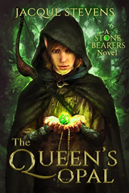 book cover for The Queen's Opal: A Stone Bearers Novel