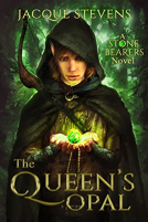 book cover for The Queen's Opal: A Stone Bearers Novel