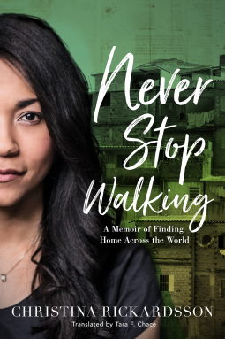 book cover for Never Stop Walking