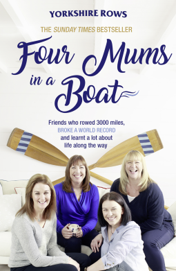book cover for Four Mums in a Boat