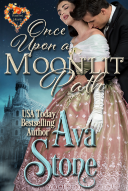 book cover for Once Upon a Moonlit Path