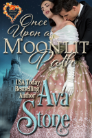 book cover for Once Upon a Moonlit Path