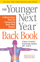 book cover for The Younger Next Year Back Book