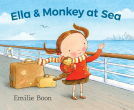 book cover for Ella and Monkey at Sea