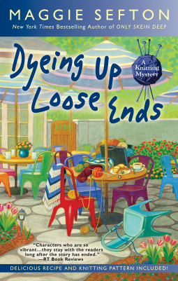 book cover for Dyeing Up Loose Ends